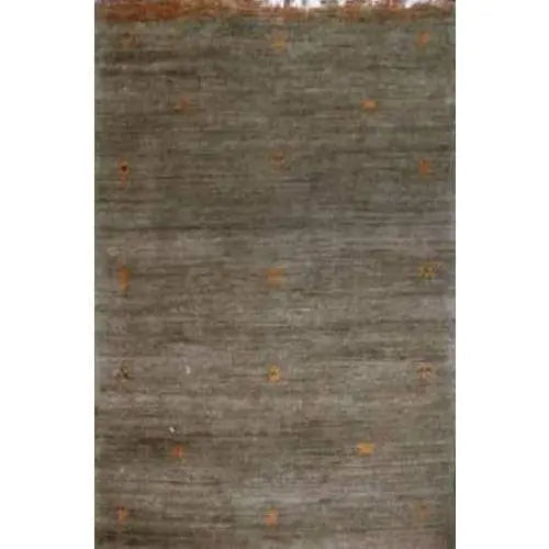 One Of The Kind Indian Hand-Knotted Gabbeh Rug 7'11" X 5'6"